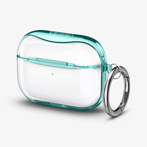 ACS05481 - Apple AirPods Pro 2 Case Ultra Hybrid in crystal clear showing the front